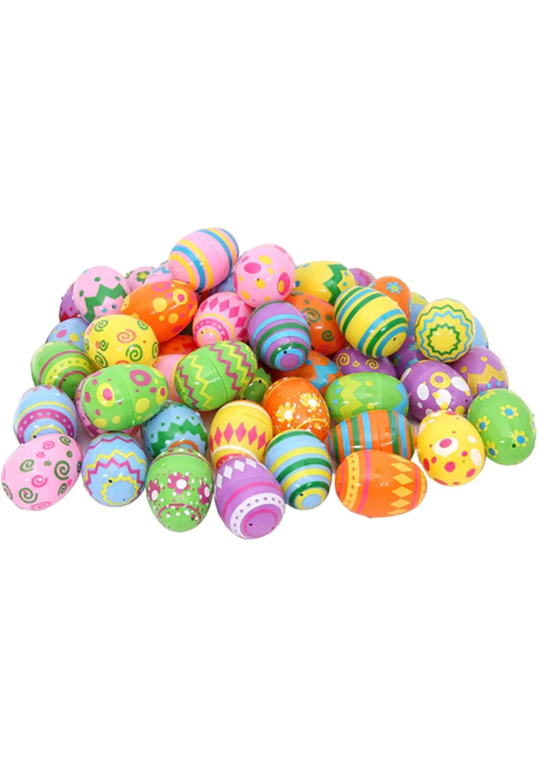 Joyin 100 Printed Plastic Egg Shells 3 Joyin 100 Printed Plastic Egg Shells - Image 3