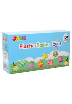Joyin 100 Printed Plastic Egg Shells 9 Joyin 100 Printed Plastic Egg Shells -Cheap Anna Costumes Store 100 pcs 2 4 printed plastic egg shells alt 4