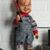 Mezco Toyz 15" Chucky Scarred Talking Good Guy Doll