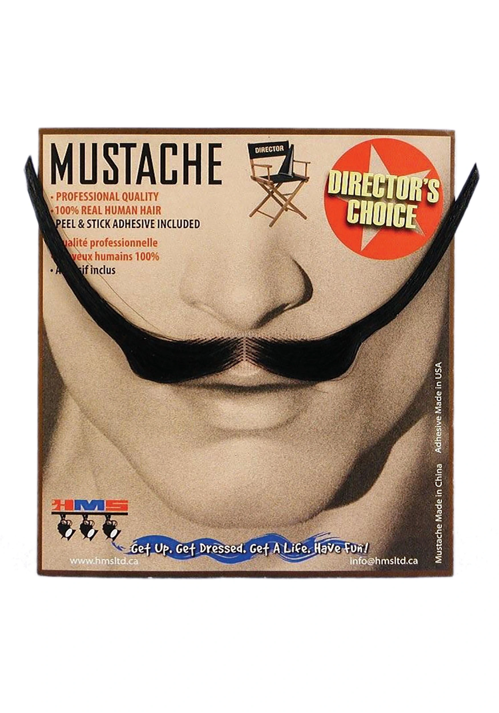 H.M. Smallwares 1890s Style Black Mustache 1 H.M. Smallwares 1890s Style Black Mustache
