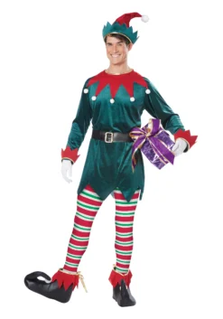 California Costume Collection Adult Christmas Elf Costume