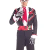 Party King Day Of The Dead Costume For Adults