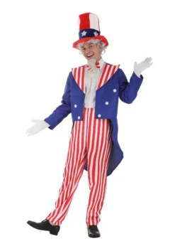 Boloparty Deluxe Uncle Sam Costume For Adults