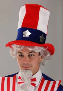 Boloparty Deluxe Uncle Sam Costume For Adults 8 Boloparty Deluxe Uncle Sam Costume For Adults -Cheap Anna Costumes Store adult deluxe uncle sam costume alt 2