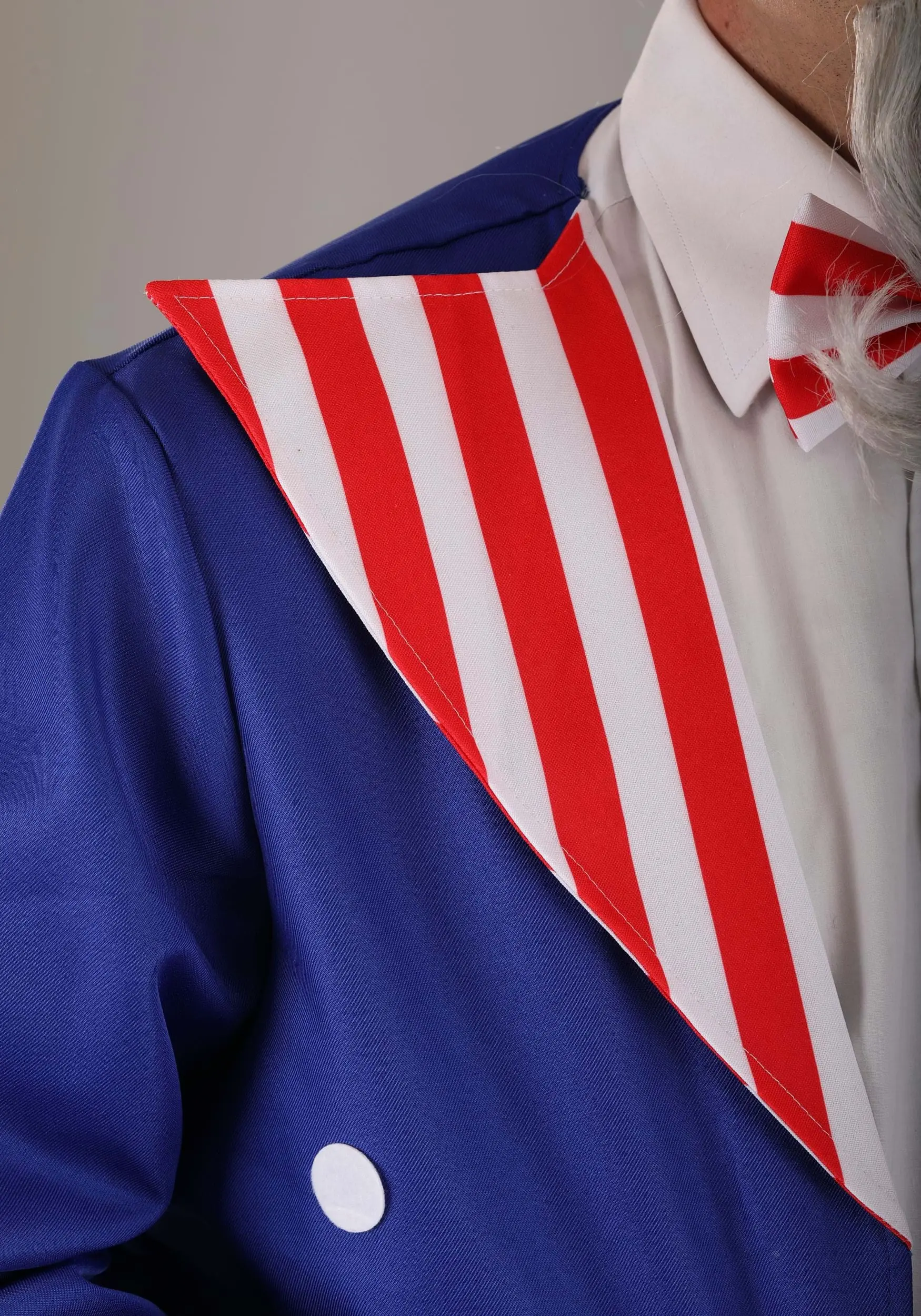 Boloparty Deluxe Uncle Sam Costume For Adults 4 Boloparty Deluxe Uncle Sam Costume For Adults - Image 4