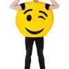 Dress Up America Emoji Wink Smiley Costume For Adults