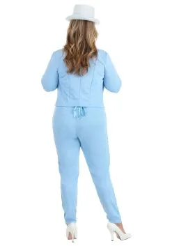 Fun Costumes Adult Female Blue Tuxedo Costume -Cheap Anna Costumes Store adult female blue tuxedo alt 2