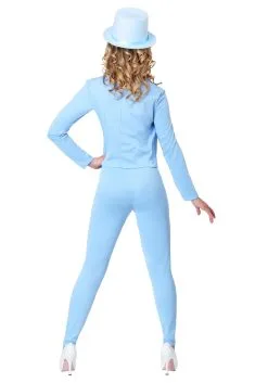 Fun Costumes Adult Female Blue Tuxedo Costume -Cheap Anna Costumes Store adult female blue tuxedo alt 3
