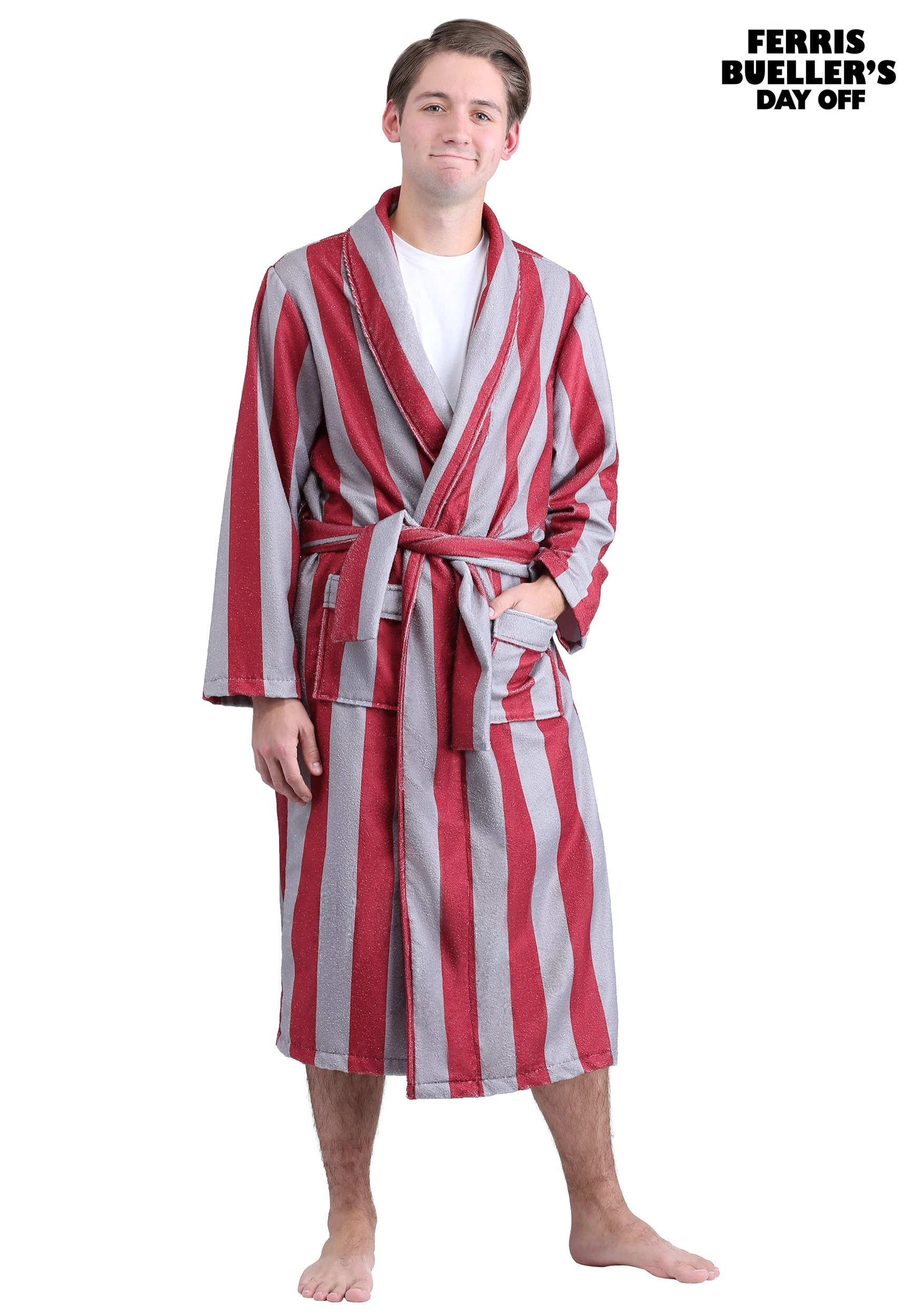 Fun Costumes Ferris Bueller Adult Bathrobe Costume 1 Fun Costumes Ferris Bueller Adult Bathrobe Costume