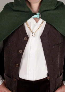 Fun Costumes Lord Of The Rings Frodo Costume For Men -Cheap Anna Costumes Store adult frodo lord of the rings costume alt 8