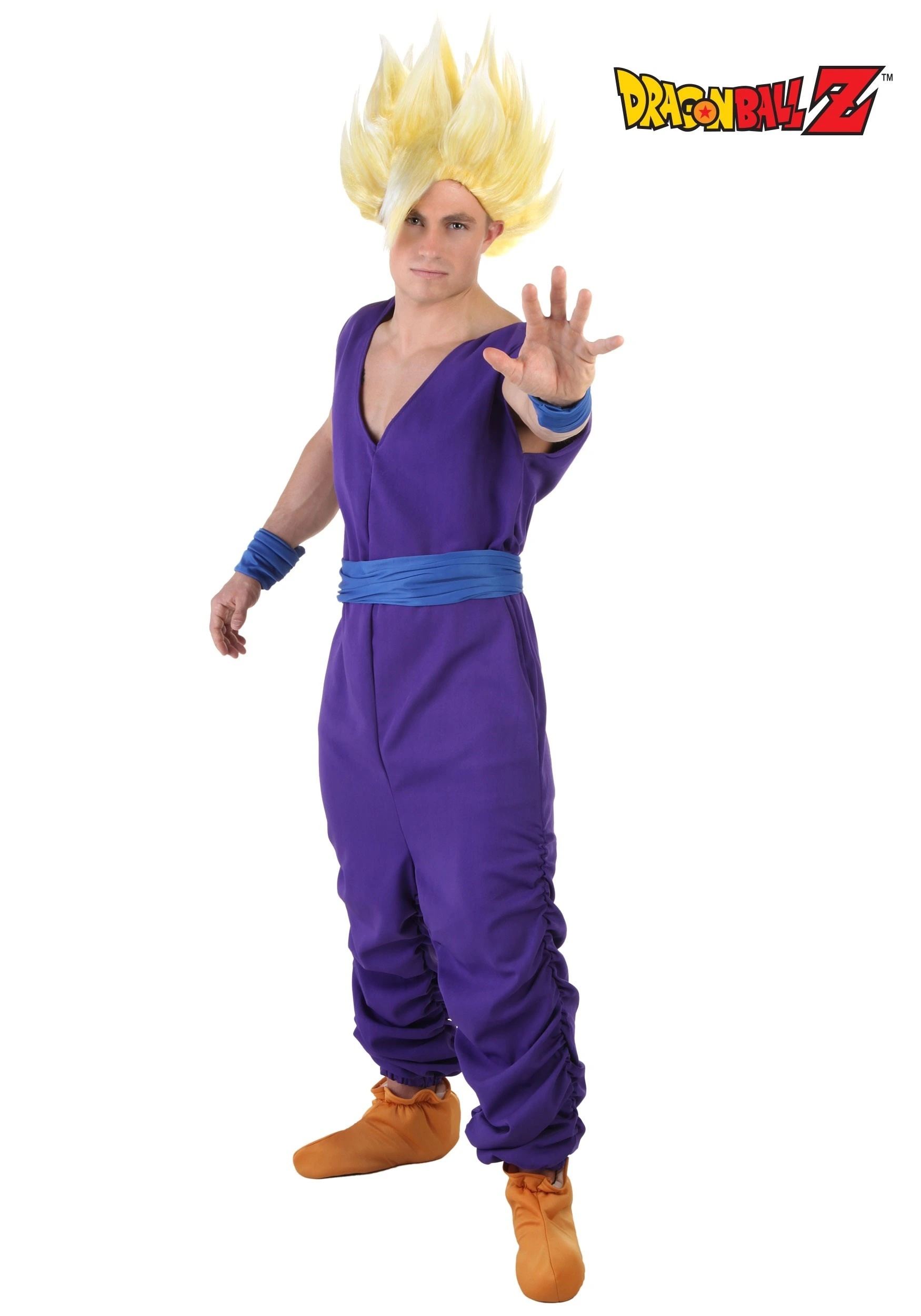 Fun Costumes Adult Gohan Costume 1 Fun Costumes Adult Gohan Costume