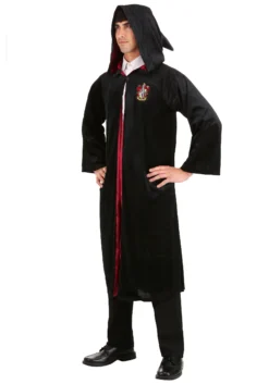 Jerry Leigh Harry Potter Adult Deluxe Gryffindor Robe Costume 10 Jerry Leigh Harry Potter Adult Deluxe Gryffindor Robe Costume -Cheap Anna Costumes Store adult harry potter deluxe gryffindor robe alt 2