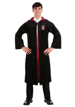 Jerry Leigh Harry Potter Adult Deluxe Gryffindor Robe Costume 11 Jerry Leigh Harry Potter Adult Deluxe Gryffindor Robe Costume -Cheap Anna Costumes Store adult harry potter deluxe gryffindor robe costume