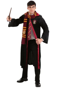 Jerry Leigh Harry Potter Adult Deluxe Gryffindor Robe Costume 8 Jerry Leigh Harry Potter Adult Deluxe Gryffindor Robe Costume -Cheap Anna Costumes Store adult harry potter deluxe gryffindor robe costume old main