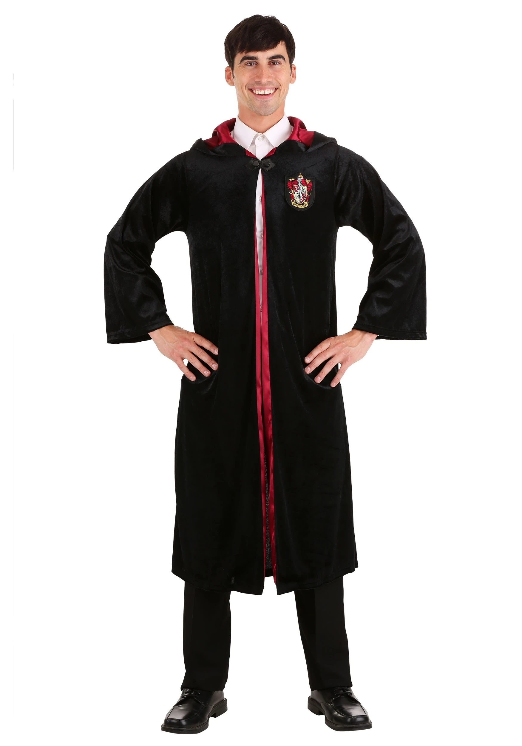 Jerry Leigh Harry Potter Adult Deluxe Gryffindor Robe Costume 6 Jerry Leigh Harry Potter Adult Deluxe Gryffindor Robe Costume - Image 6