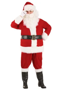 LF Products Pte. Ltd. Holiday Santa Claus Costume For Adults