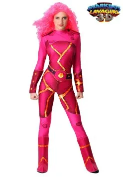 Fun Costumes Adult Lava Girl Costume -Cheap Anna Costumes Store adult lava girl costume alt 4