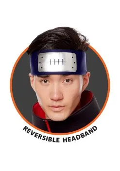 InSpirit Naruto Shippuden Akatsuki Costume For Adults 5 InSpirit Naruto Shippuden Akatsuki Costume For Adults -Cheap Anna Costumes Store adult nartuto shippuden akatsuki costume alt 2