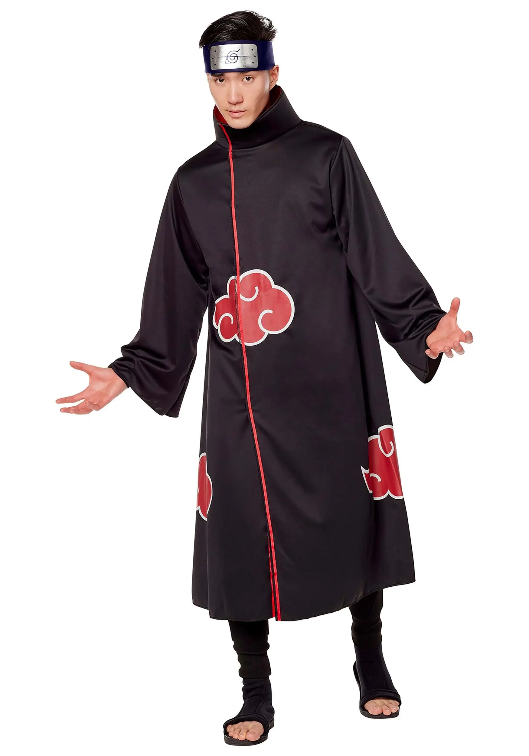 InSpirit Naruto Shippuden Akatsuki Costume For Adults 1 InSpirit Naruto Shippuden Akatsuki Costume For Adults
