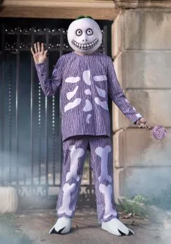 Fun Costumes Disney Adult Nightmare Before Christmas Barrel Costume -Cheap Anna Costumes Store adult nightmare before christmas barrel costume alt 2