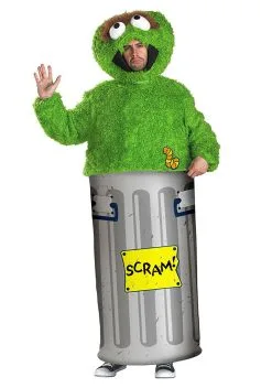 Disguise Adult Oscar The Grouch Costume