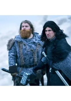 Fun Costumes Men's Plus Size Wild Warrior Costume -Cheap Anna Costumes Store adult plus wildling costume alt 1 1