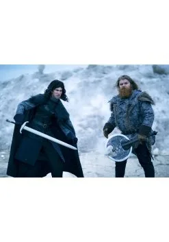 Fun Costumes Men's Plus Size Wild Warrior Costume -Cheap Anna Costumes Store adult plus wildling costume alt 4