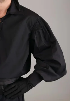 Meisheng Princess Bride Men's Westley Costume -Cheap Anna Costumes Store adult princess bride westley costume alt 4