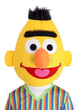 Fun Costumes Sesame Street Bert Costume For Adults -Cheap Anna Costumes Store adult sesame street bert costume alt 4