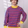 BigWan Apparel Co. Sesame Street Ernie Cosplay Adult Knit Sweater