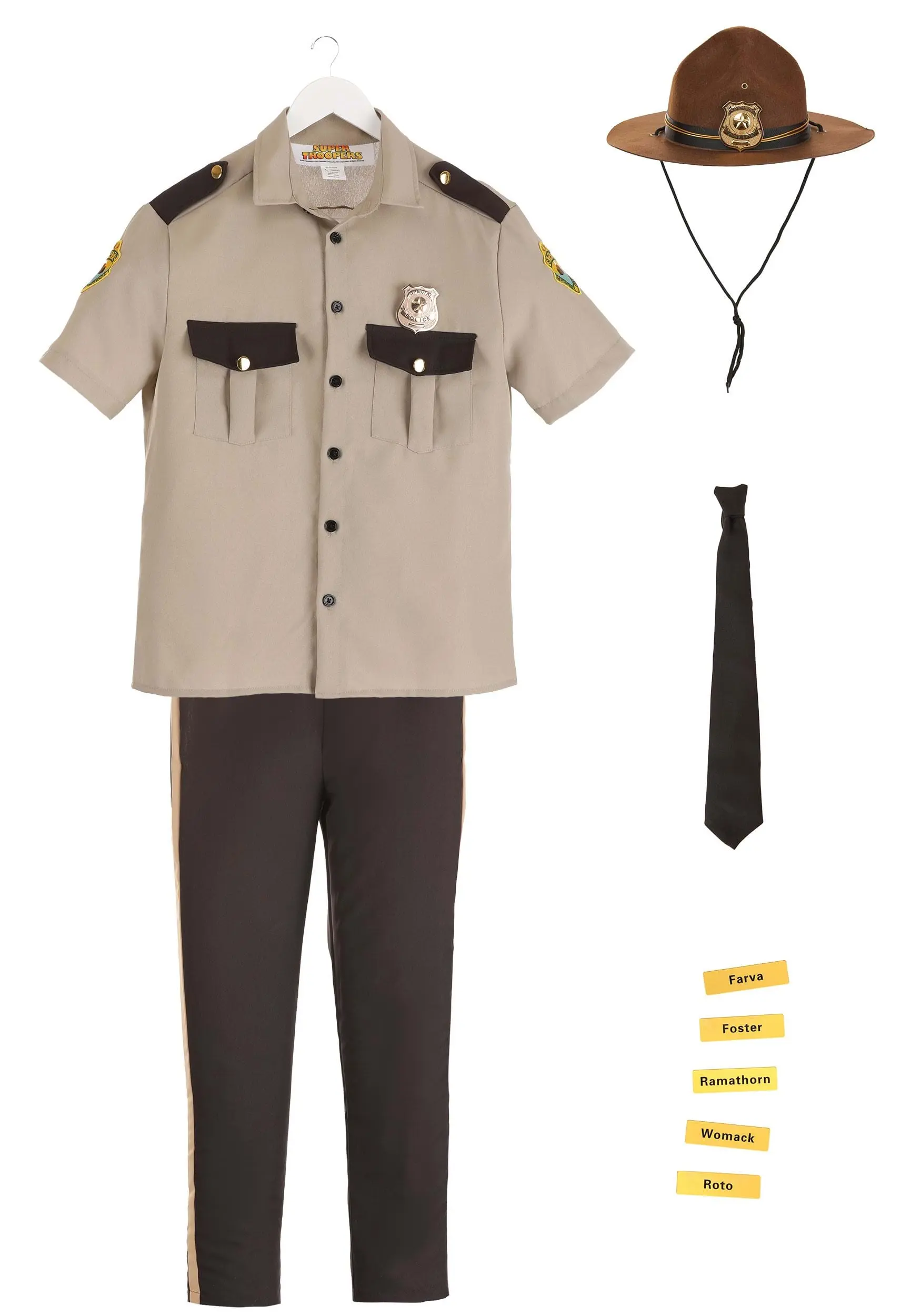 Fun Costumes Adult Super Troopers Costume 2 Fun Costumes Adult Super Troopers Costume - Image 2