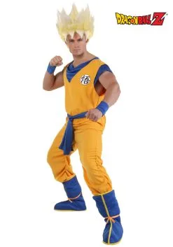 Fun Costumes Super Saiyan Goku Costume For Adults
