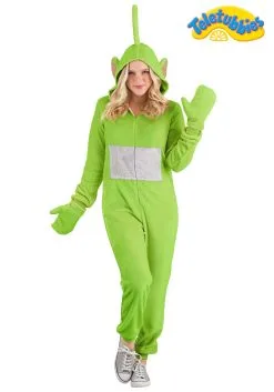 Fun Costumes Teletubbies Dipsy Jumpsuit Costume For Adults