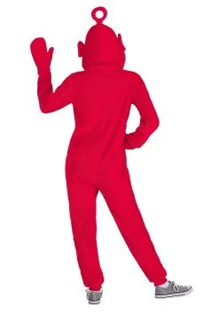 Fun Costumes Teletubbies Po Jumpsuit Costume For Adults -Cheap Anna Costumes Store adult teletubbies po jumpsuit costume alt 4