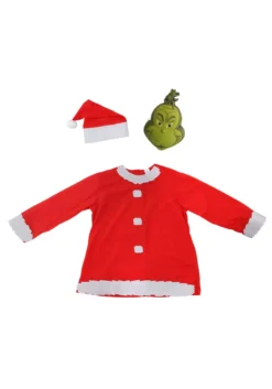 Elope Dr. Seuss The Grinch Santa Costume For Adults -Cheap Anna Costumes Store adult the grinch santa costume alt 2