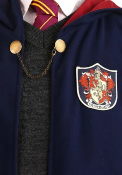Elope Vintage Harry Potter Hogwarts Gryffindor Robe -Cheap Anna Costumes Store adult vintage harry potter hogwarts gryffindor rob alt 4