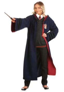 Elope Vintage Harry Potter Hogwarts Gryffindor Robe -Cheap Anna Costumes Store adult vintage harry potter hogwarts gryffindor rob alt 8