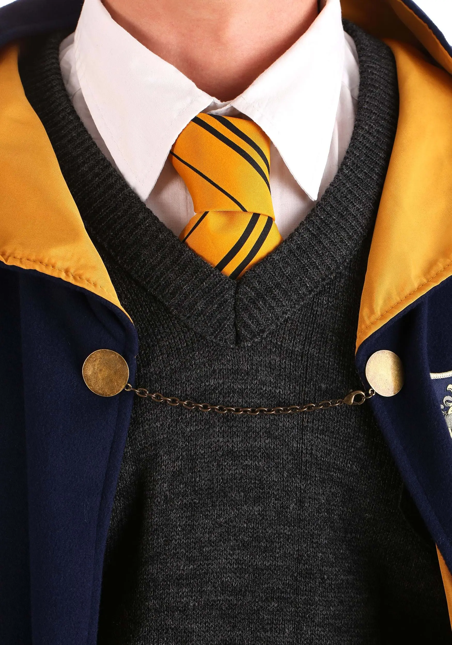 Elope Vintage Harry Potter Hogwarts Hufflepuff Robe 8 Elope Vintage Harry Potter Hogwarts Hufflepuff Robe - Image 8