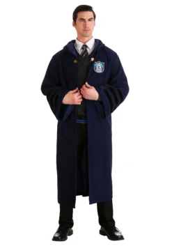 Elope Adult's Vintage Harry Potter Hogwarts Ravenclaw Robe -Cheap Anna Costumes Store adult vintage harry potter hogwarts ravenclaw rob alt 5