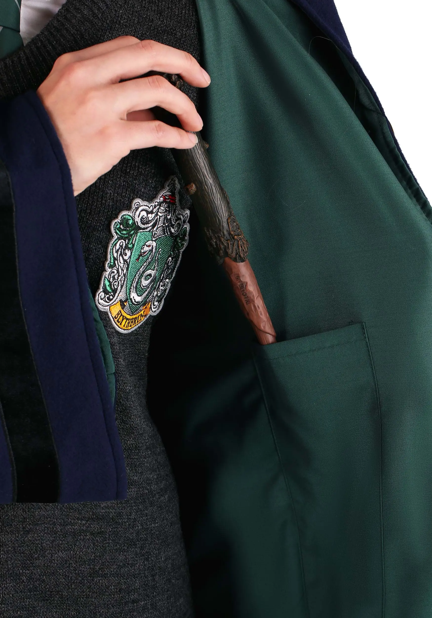 Elope Vintage Harry Potter Hogwarts Slytherin Robe 7 Elope Vintage Harry Potter Hogwarts Slytherin Robe - Image 7