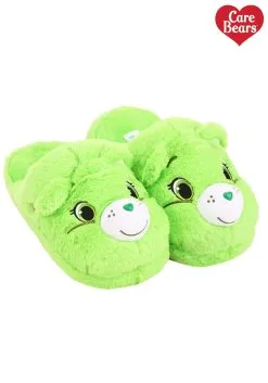 Shenzen Amilla Good Luck Bear Care Bear Slippers For Adults -Cheap Anna Costumes Store adults good luck care bear slippers alt 2