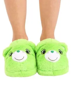 Shenzen Amilla Good Luck Bear Care Bear Slippers For Adults -Cheap Anna Costumes Store adults good luck care bear slippers alt 3