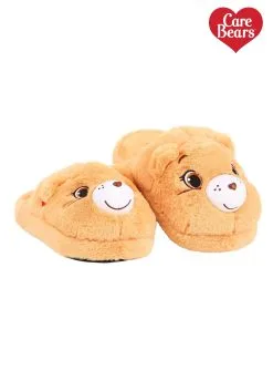Shenzen Amilla Adult's Tenderheart Care Bear Slippers -Cheap Anna Costumes Store adults tenderheart care bear slippers alt 5