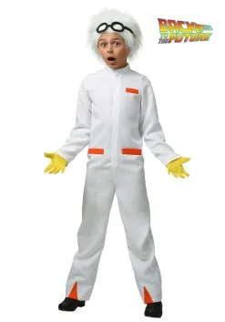 Fun Costumes Back To The Future Kids Doc Brown Costume