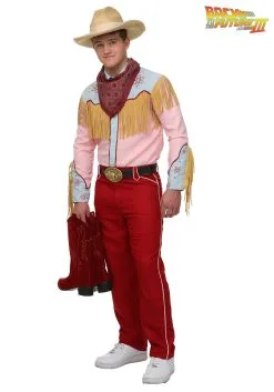 Fun Costumes Back To The Future III Cowboy Marty Costume