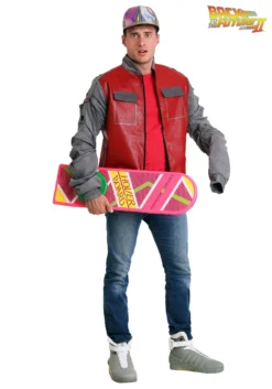 Seasons (HK) Ltd. Back To The Future Marty McFly Men's Jacket Costume