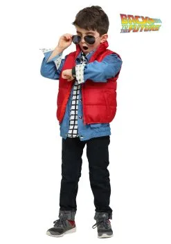 Hing Ting Back To The Future Marty McFly Toddler Costume