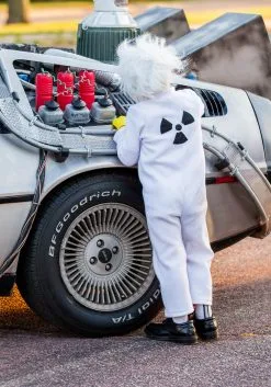 Fun Costumes Back To The Future Toddler Doc Brown Costume -Cheap Anna Costumes Store back to the future toddler doc brown costume alt 2