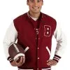 Fun Costumes Adult Bayside High Letterman's Jacket