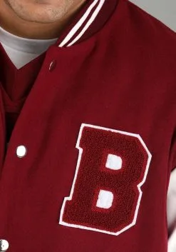 Fun Costumes Adult Bayside High Letterman's Jacket -Cheap Anna Costumes Store bayside high lettermans jacket for adults alt 2